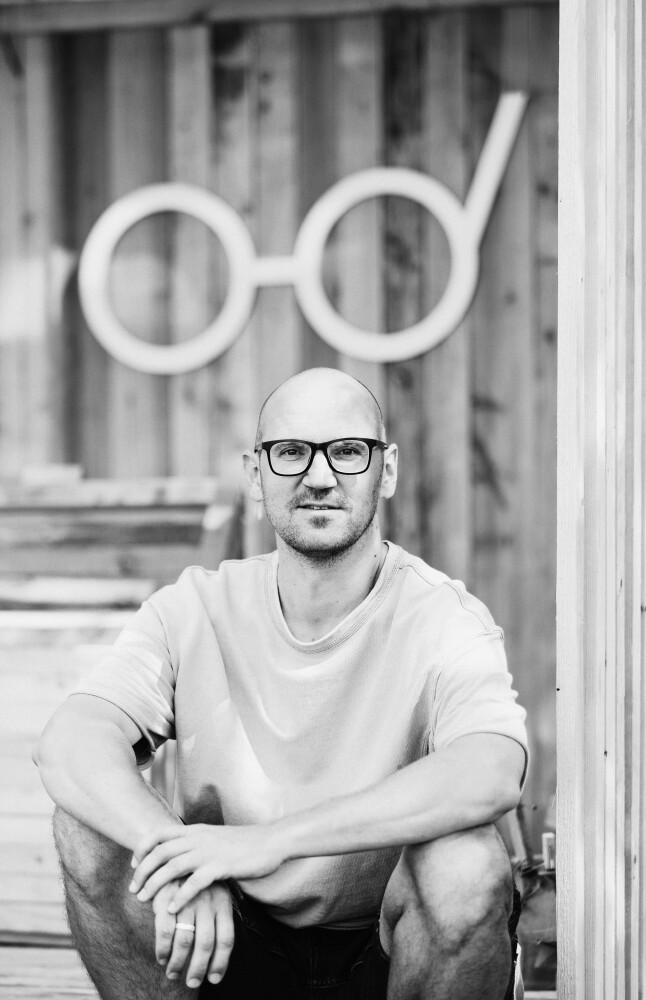Jānis Znotiņš: «Festivāla uzdevums ir ietvert to pasauli, kas ir konkrēti šeit un tagad, un to neignorēt» Foto – Lita Millere
