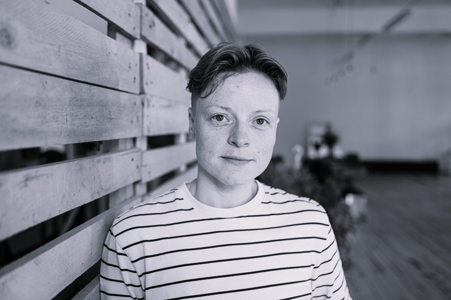 Barbara Lehtna: «Manuprāt, izjūta, ka esi jauns režisors, sevī nes cerību un solījumu.» Foto – Aivars Ivbulis