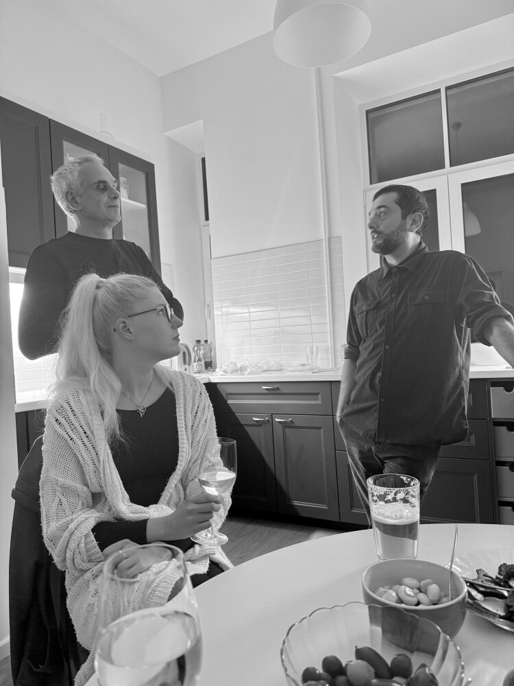 Justīne Kļava: «Spēja pieņemt lēmumus un darīt to tagad, tūlīt ir ļoti svarīga. Tāpat kā režisoram.» Foto – Boriss Frumins