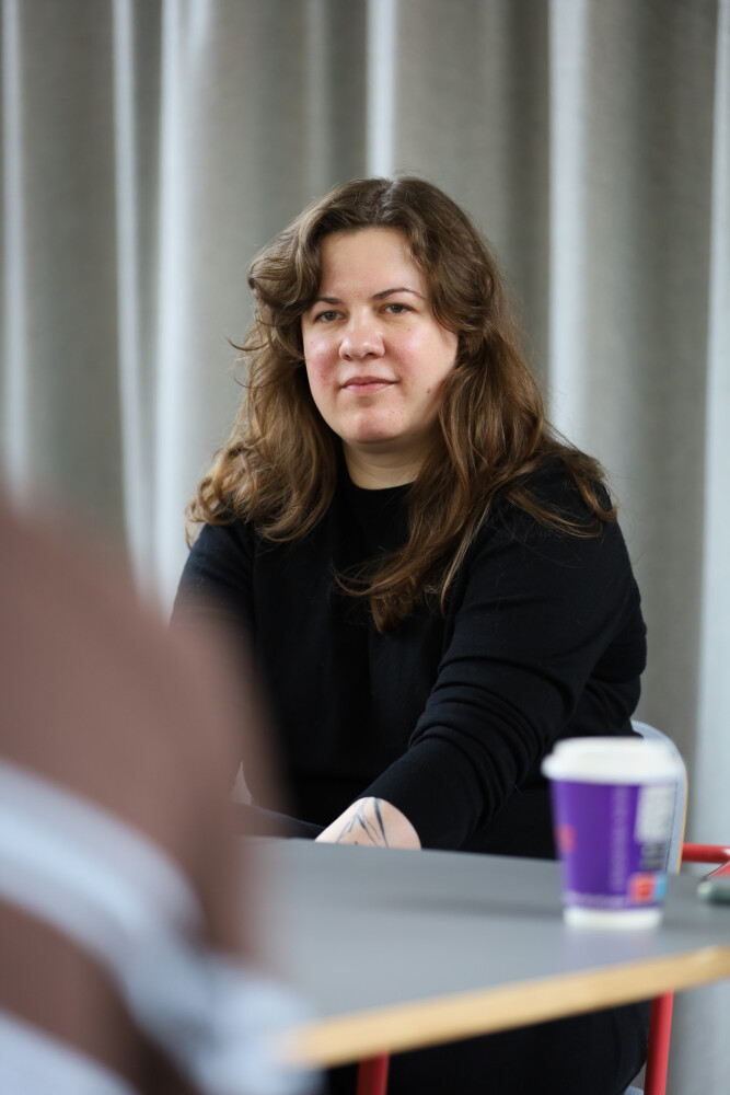 Kristīne Freiberga: «Viens no lielajiem akadēmijas uzdevumiem arī ir pēc iespējas labāk sagatavot darba tirgum, arī brīvajam tirgum un ārštatam.» Foto – Elīza Māra Kamradze-Tūtere