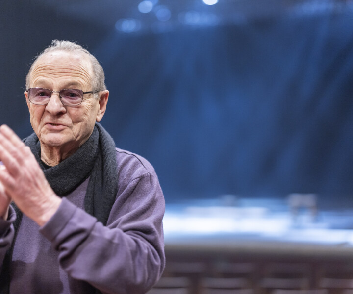 Ādolfs Šapiro: «Māksla glābj no dzīves vējiem, kuru ir tūkstošiem: politiski, personiski, profesionāli, finansiāli.» Foto – Jānis Deinats